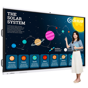 Pizarra Interactiva Inteligente Táctil de 4k 55/65/75/85/86/98 Pulgadas, Precio de Fábrica, Pizarra Inteligente con Pantalla LCD para Conferencias - Product Image 1