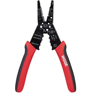Professional Crimping Tool Multi-function Tool 8inch Wire Stripper and Cutter Hand Tool