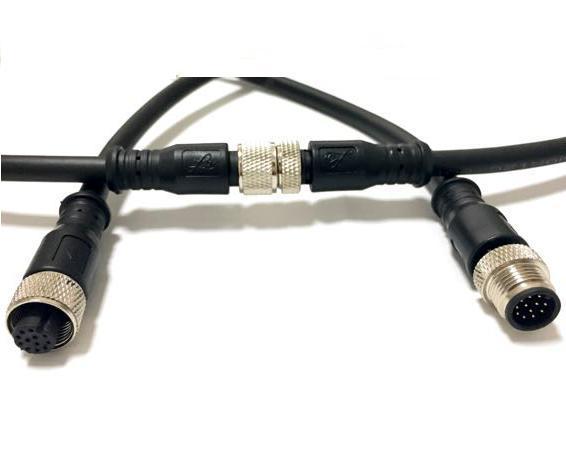 Ip68 Nmea2000 Marine Waterproof M12 5pin Power T Connector Cable Nmea 2000 Connector