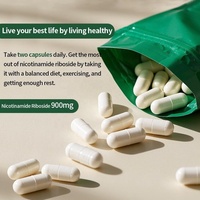 Capsules de Resvératrol ACORN Nad+ Nicotinamide Riboside Énergie Améliorée Anti-Âge Compléments NAD