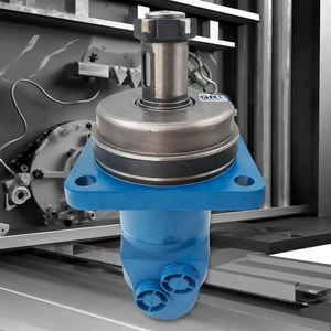 มอเตอร์ไฮดรอลิกแบบมืออาชีพสั่งทำพิเศษ ขนาด 12 ซม. แรงบิดต่อเนื่อง 50 นิวตันเมตร ความเร็วรอบ 2000 รอบต่อนาที แรงดัน 3000 ปอนด์ต่อตารางนิ้ว - Product Image 3