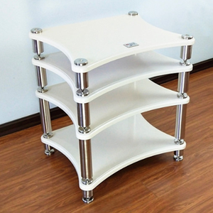 DY-03 Rangka Kayu Solid Baja Tahan Karat untuk Pengeras Suara Audio, Peralatan Penguat Peredam Kejut Paku Tripod Audio Braket Berdiri - Product Image 3