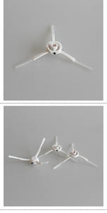 Piezas de limpiador de cepillos laterales de nailon de 3 brazos, para <span class=keywords><strong>Xiaomi</strong></span> Mijia D10 1C 2C 1T D9 F9 L10 <span class=keywords><strong>Pro</strong></span> L10 Plus Z10 <span class=keywords><strong>Pro</strong></span> - Product Image 6