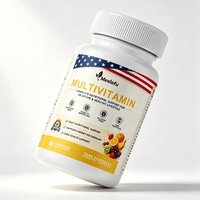 Capsules de multivitamines à marque privée, formule personnalisée avec transparence totale, mélange de vitamines et de minéraux, tracabilité par lot