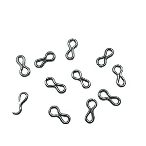 Factory Direct Stainless Steel Splay Ring Lead Ring Lead Loop Eight 8 Shape Buckle Figure Eight S Hook