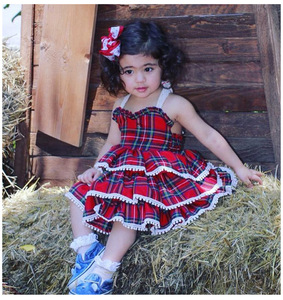 Nuevo Vestido de Niña con Encaje y Cinturón, Estilo Pastel, para Verano - Product Image 1