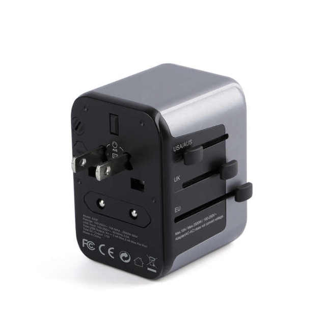 5V 4.5A AC Socket Worldwide Travel Power Adaptor International Plug Worldwide Fast Charging Travel Adapter With Usb