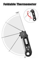 Fabricant professionnel Lecture rapide Lecture instantanée Chiffre sans fil BBQ Thermomètes de viande Numérique pour la cuisine Cuisson de la viande