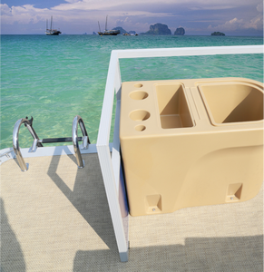 Bateau de pêche ponton F-15 KINOCEAN, bateau de pêche récréatif de luxe pour 6 personnes - Product Image 1