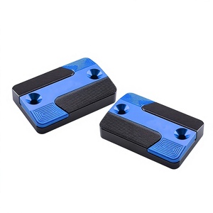 Soporte de Depósito de Aceite de Freno para Motocicleta MOXI, de Aleación de Aluminio, Delantero, para PCX160, <span class=keywords><strong>Shineray</strong></span> 150X, UHR150 (Modelo 1034-015), Azul/Negro - Product Image 1