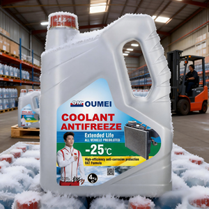 Liquido Antigelo OM -25 a -45°C 4KG Protezione Invernale per Auto e Camion con Punto di Ebollizione 100-120°C - Product Image 1