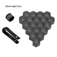 Capuchons décoratifs pour roues de voiture Buick Regal GS Land Rover, vis en plastique nylon 22 mm, modèle T52, attaches