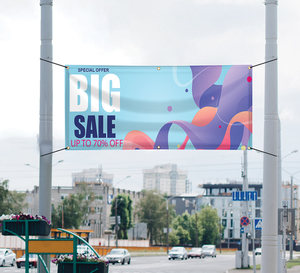 18OZ thương mại lớp vinyl biểu ngữ Thêm nặng nhiệm vụ cho dài hạn ngoài trời biển quảng cáo và sân vận động <span class=keywords><strong>signage</strong></span> xách tay - Product Image 2