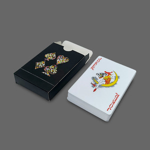 Parti oyunları hediye için özel Logo PVC Poker kartları plastik oyun kartları - Product Image 4