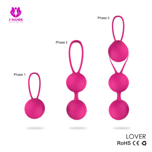 Juego de 3 Piezas de Bandas de Resistencia para <span class=keywords><strong>Ejercicios</strong></span> de Entrenamiento, Bolas de <span class=keywords><strong>Kegel</strong></span>, Kit Posparto, Bolas Ben Wa - Product Image 4