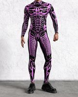 Combinaison de cosplay King Mcgreen Star pour homme, combinaison cool de couleur vive, costume steampunk, fête d'Halloween, carnaval, costume Zentai pour homme et femme