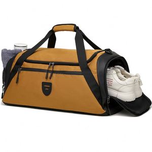 Nouveau design d'usine, livraison rapide, sacs de toilette et de sport élégants en gros, sac de voyage noir fin pour les voyages d'affaires - Product Image 3