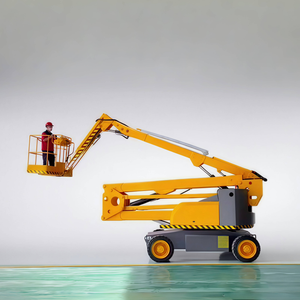 פיקדון הידראולי חשמלי בוער הרמה בשימוש הזרוע המפרק יד פלטפורמה איש עבודה אוויר פלטפורמות עצמי דחף בום להרים להרים - Product Image 6