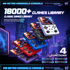 Nouvelle console de jeux rétro M9 2026, avec écran IPS portable de 3,5 pouces, 128 Go/64 Go, console de poche, cadeau pour enfant - Product Image 2