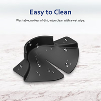 Coussin 2023 de protection en silicone confortable pour les accessoires Meta Quest 3 Vr