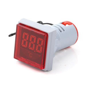 Indicador de Voltaje LED de Plástico con Clasificación IP65, LED Amarillo, Duradero, Advertencia Visual Clara para Detección de Encendido/Apagado/Fallos en Paneles - Product Image 6