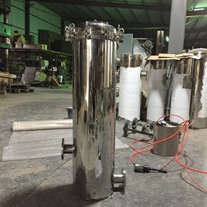 SSS304 सुरक्षा फिल्टर 1 माइक्रोन या 5 माइक्रोन निस्पंदन सटीकता से पानी से अधिकांश छोटी अशुद्धियों को हटा देता है - Product Image 5