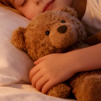 Ours en peluche lesté marron bouclé pour le confort et la chaleur, cadeau mignon et doux pour enfants, garçons et filles