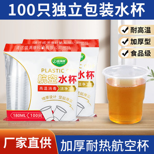 Vaso desechable de plástico grueso de 180 ml, resistente al calor, para té caliente y bebidas frías, uso en viajes - Product Image 5