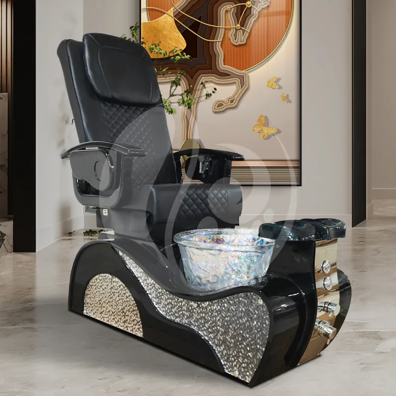 Cadeira elétrica personalizada para pedicure spa, mais popular, cadeira para massagem nas costas, móveis para salão de beleza, pedicure e manicure, cadeira reclinável