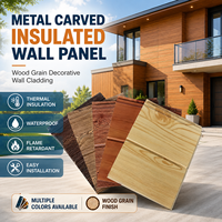 Revêtement mural extérieur en aluminium polyuréthane gaufré, finition imitation bois, ignifuge et résistant à l'eau, idéal pour atelier – Meilleures ventes