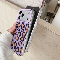 Nouveau Design Créatif Imprimé Léopard Téléphone étui pour iphone 17 16 15 Pro Max Antichoc Couverture Téléphone 14 Pro Téléphone Fundas Capa