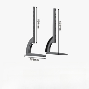 Heavy Duty hỗ trợ 50kg Tabletop TV gắn kết có thể điều chỉnh chiều cao phổ TV máy tính để bàn đứng cho 32-75 inch màn hình phẳng - Product Image 6