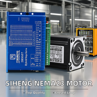 Ariley kinerja Hybrid Servo Closed Loop Nema23 CNC Motor Driver Set 2Nm 57mm 4A Motor Stepper kontrol kinerja dari Cina