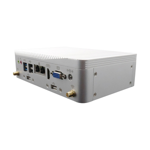 Cổ Phiếu công nghiệp giá rẻ Mini PC trường hợp Linux Win10 i3 6157u VGA + HD hiển thị kép 6 * USB RS232 không quạt máy tính để bàn máy tính - Product Image 5