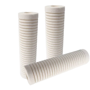 مصنع بالجملة 10 بوصة 25 ميكرون PP تذوب في مهب تصفية خرطوشة عالمية متعددة قذيفة التكيف للاستخدام الصناعي - Product Image 1