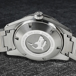 Reloj de hombre San Martin SN007-G V4 Diver NH35, relojes mecánicos automáticos, cristal de zafiro, ventana de fecha, resistente al agua hasta 200m, luminoso - Product Image 6