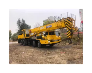 Samsung Tadano Sc50h 2 guindaste de caminhão usado de 50 toneladas Samsung Tadano para vender motor diesel fornecido Kato guindaste 50 toneladas amarelo 2018