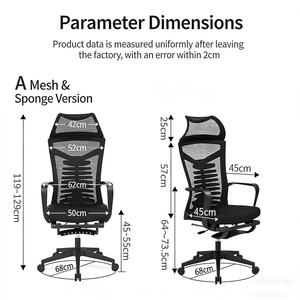 Sedia da Ufficio Direzionale di Lusso con Design Girevole, Arredamento Ergonomico Moderno in Rete e Sedia da Ufficio di Lusso con Funzione Massaggio - Product Image 6