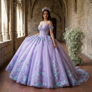 Buy Purple Cinderella Dress Multiple Sizes Available | Alibaba.com