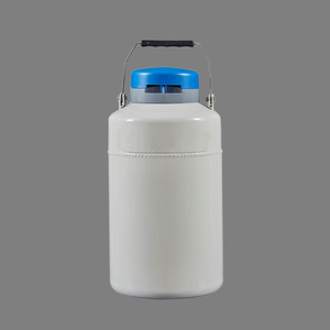 Tanque de Presión de Nitrógeno Líquido de Aleación de Aluminio con Garantía de 5 Años, Tanque para Semen de Vaca YDS-2-35 de 2 Litros, Frasco YDS para Inseminación Artificial - Product Image 1