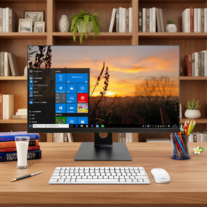 คอมพิวเตอร์ตั้งโต๊ะ24 ''AIO CPU AMD R5 R7 16GB/32GB RAM 256GB/512GB SSD 27" หน้าจอแสดงผลตั้งแบตเตอรี่ UPS All-in-One - Product Image 1