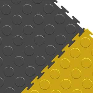 Dalles de sol modulaires rigides colorées, modernes, emboîtables, imperméables et résistantes à l'usure pour garage, terrasse, salle de sport, hôtel, entrepôt, atelier - Product Image 2