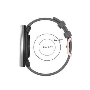 <span class=keywords><strong>Bracelet</strong></span> en <span class=keywords><strong>silicone</strong></span> 20 22 mm pour Samsung <span class=keywords><strong>Galaxy</strong></span> <span class=keywords><strong>Watch</strong></span> 3/46 mm/42 mm/<span class=keywords><strong>Active</strong></span> <span class=keywords><strong>2</strong></span>/Gear S3 Frontier, <span class=keywords><strong>bracelet</strong></span> Huawei <span class=keywords><strong>Watch</strong></span> GT/<span class=keywords><strong>2</strong></span>/2E/Pro - Product Image 3