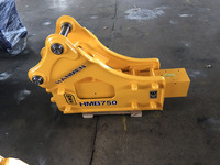 Marteau hydraulique de démolition de type boîte supérieure SB43 pour excavatrices de 6 à 9 tonnes, accessoires PC70 PC78
