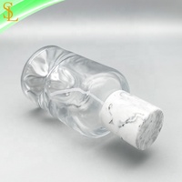 Botol Parfum Kaca Buram Mewah 50ml Kosong Custom, Dapat Diisi Ulang, Dilengkapi Pompa Semprot dan Tutup Kayu/Plastik/Logam, Bisa Sablon
