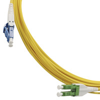 OM3 OM4 OM5 OS1 OM2 2 Core FTTH Fiber Optique kawat Multimode Internet Optical Fiber kabel Patch untuk 4G Wi-Fi 3G jaringan