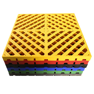 Modular Interlocking PP Garage Tiles Car Wash Plastic Flooring Durable <b>Floor</b> Mat for Garages - Product Image 5