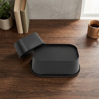 Bol en papier kraft jetable écologique en matériaux recyclés 500-1000ML, logo personnalisé, anti-fuite, résistant à la graisse, pour hamburgers