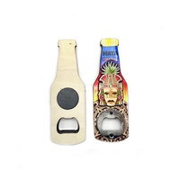 Aimants souvenirs Réfrigérateur Produits personnalisés Riviera Maya Mexique Puerto Vallarta MDF Ouvre-bouteille Aimant de réfrigérateur Ouvre-bouteille