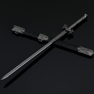 Llavero con Modelo de Espada de Juego de 22 cm de Largo, Arma Metálica Decorativa, Llavero Personalizado, Regalo para <span class=keywords><strong>Novio</strong></span> - Product Image 2